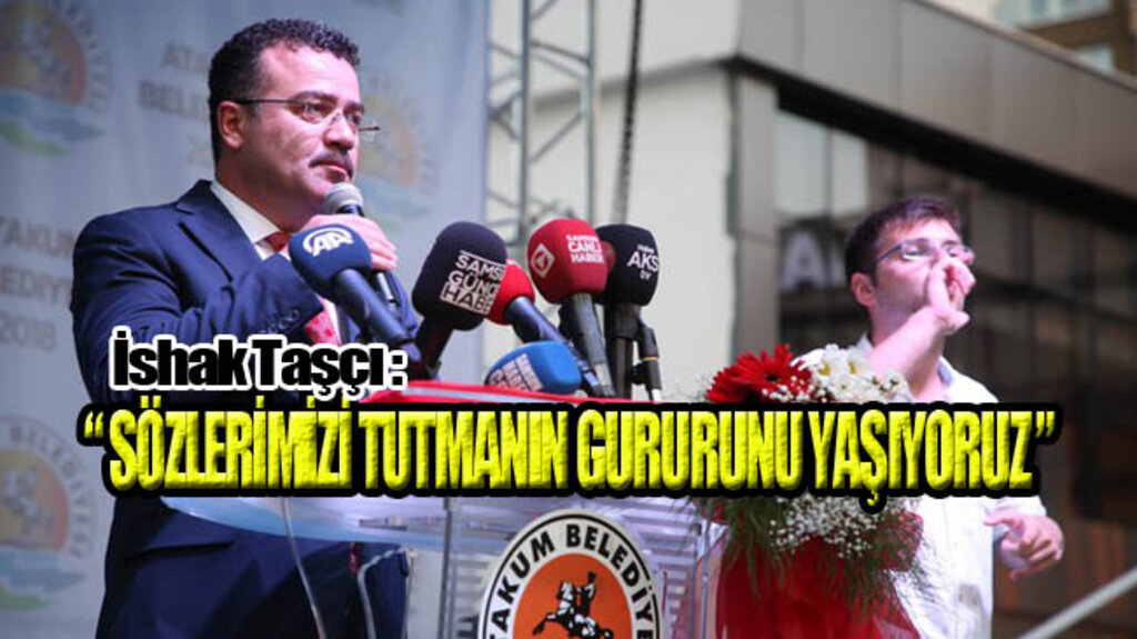 Başkan Taşçı İlgiye Teşekkür Etti!