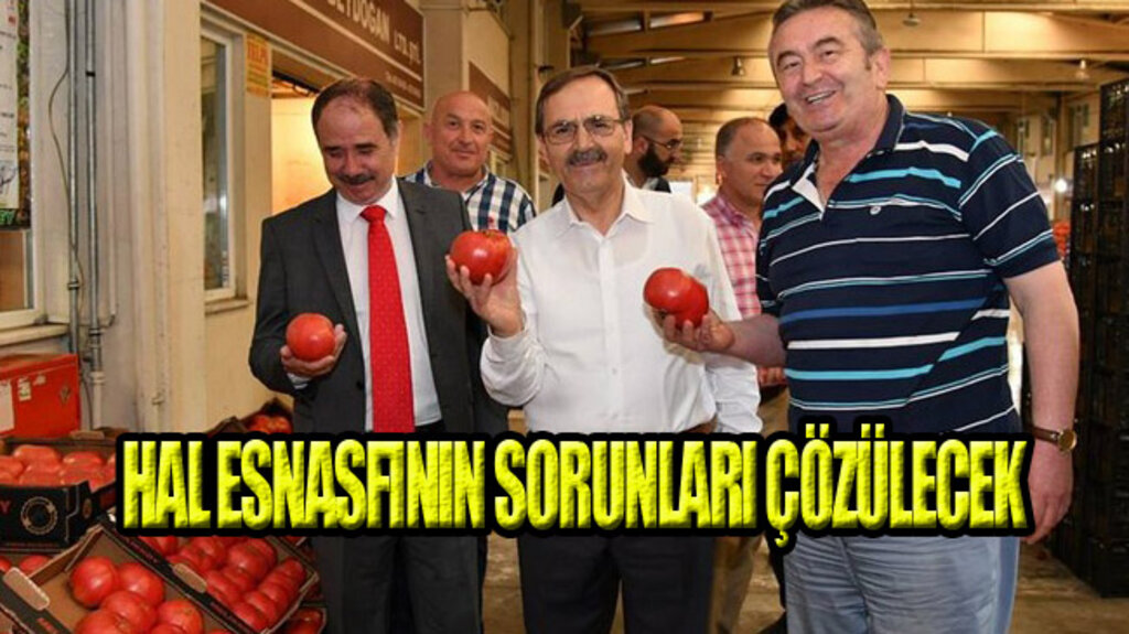 Başkan Zihni Şahin Hal Esnafıyla Buluştu!