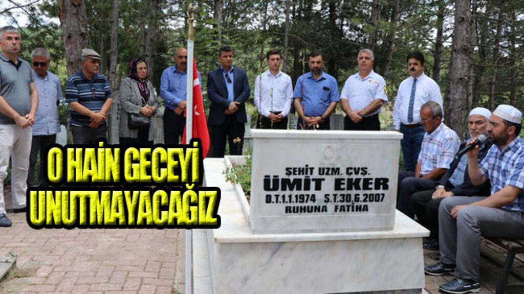 Kavak'ta Şehit Kabirleri Ziyaret Edildi!
