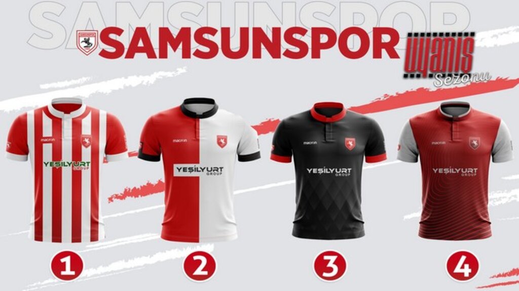 Samsunspor’un Yeni Formaları Görücüye Çıktı!