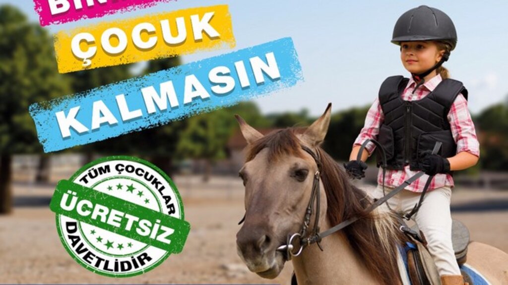 Samsun’da ‘Ata Binmeyen Çocuk Kalmasın’ Etkinliği Ücretsiz Olacak!