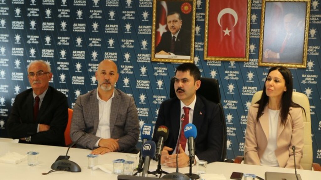 Bakan Kurum'dan Samsun’da Önemli Açıklamalar!
