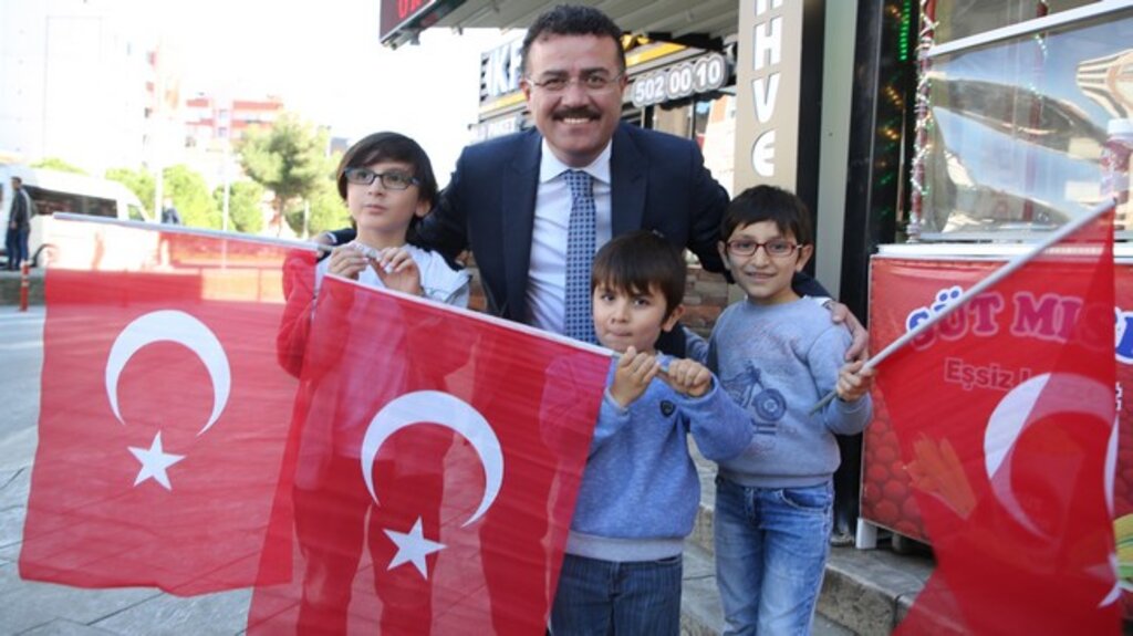 Atakum’da Her Yer ‘Ay Yıldız’!