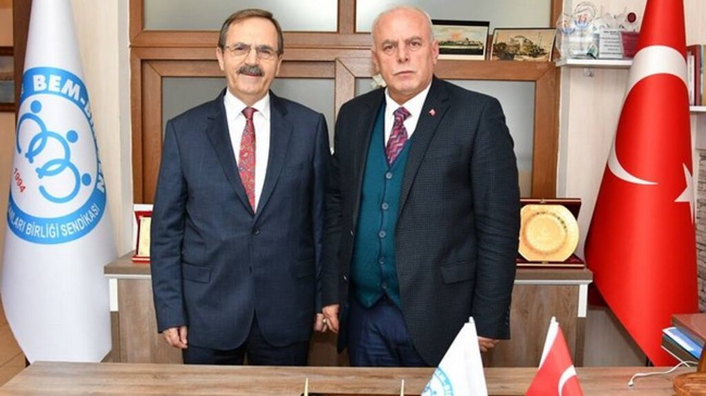 Başkan Zihni Şahin, BEM-BİR-SEN'de!
