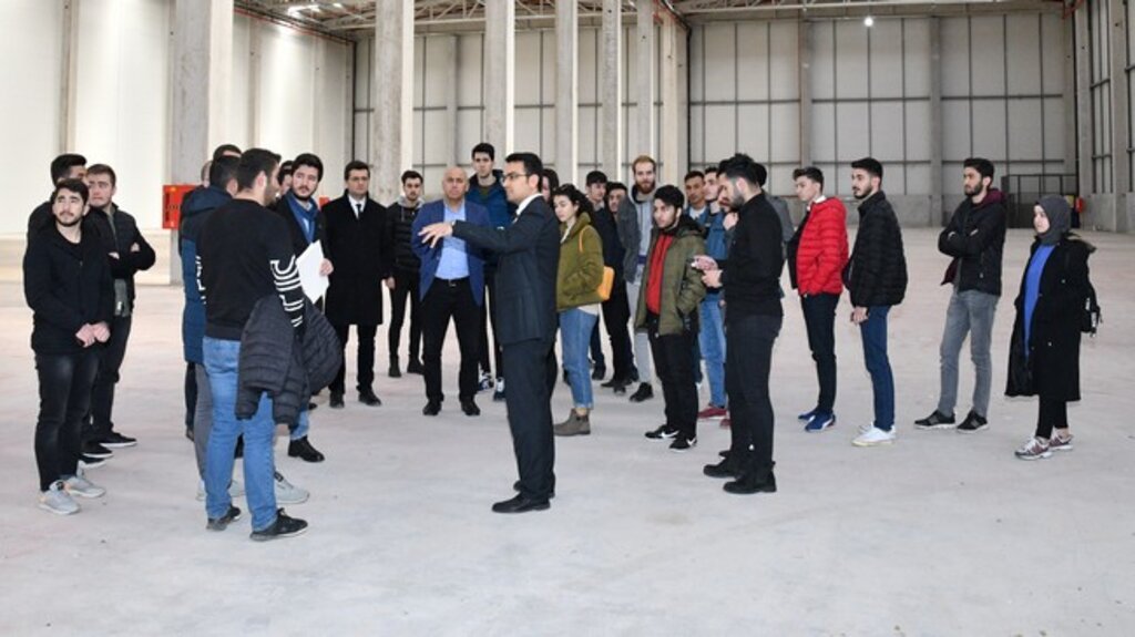 OMÜ’lü Gençler Lojistik Merkezi’nde İncelemede Bulundu!