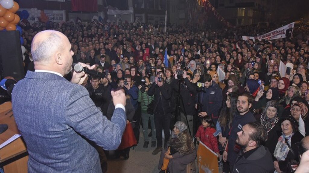 SKM Açılışı Tekkeköy’de Dev Mitinge Dönüştü!