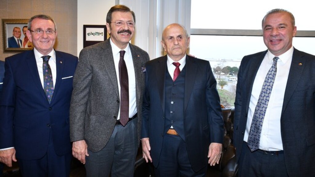 TOBB Başkanı Hisarcıklıoğlu’ndan Samsun TSO’ya Ziyaret!
