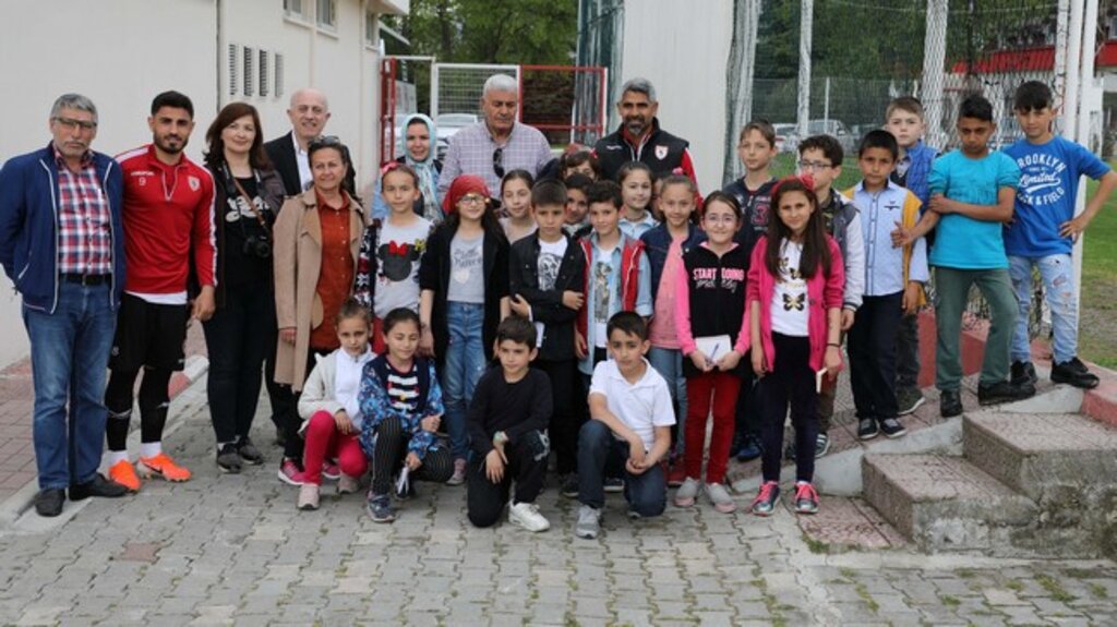 Samsunspor’a Kışla’dan Moral Ziyareti!