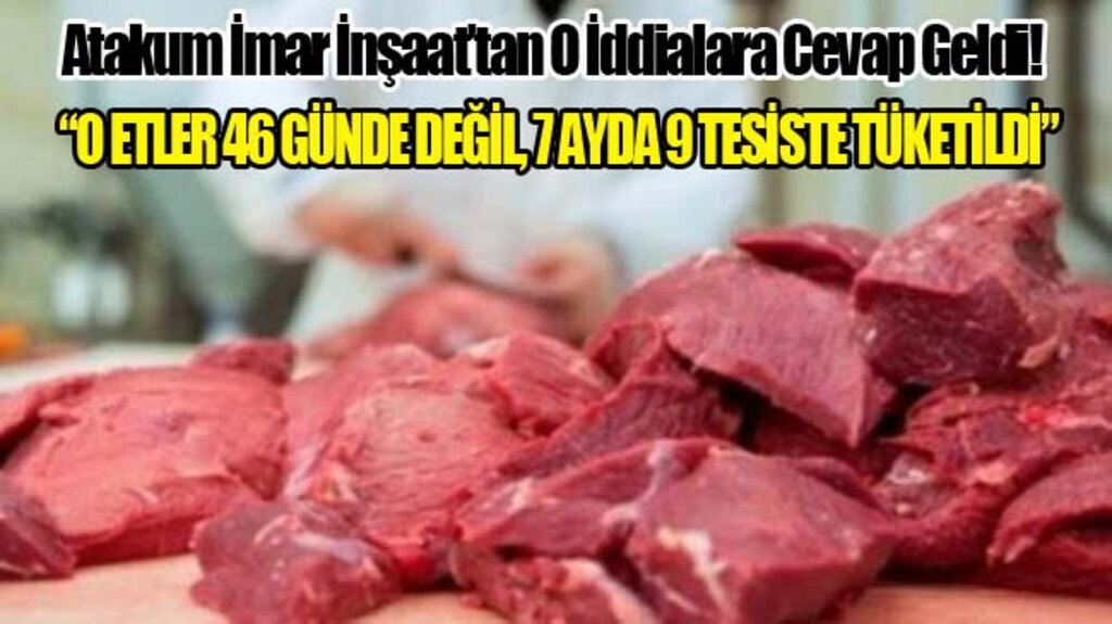 Atakum İmar İnşaat’tan O İddialara Cevap Geldi!