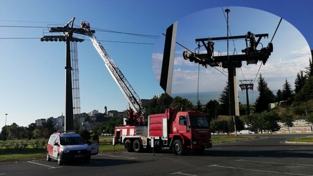 Samsun’da Teleferikler Ağır Bakımdan Geçiyor!