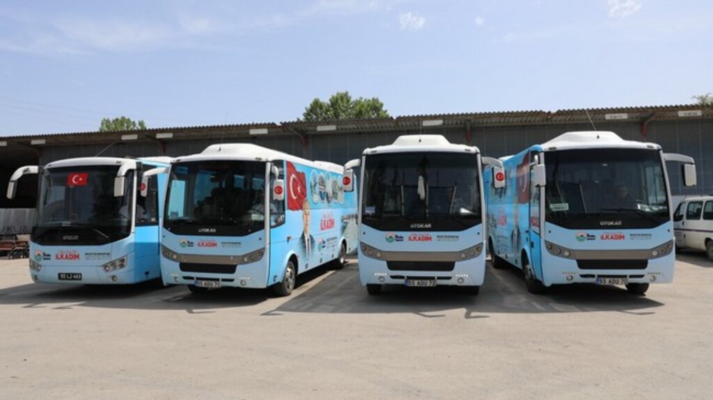 İlkadım'da Pazara Ücretsiz Servis!