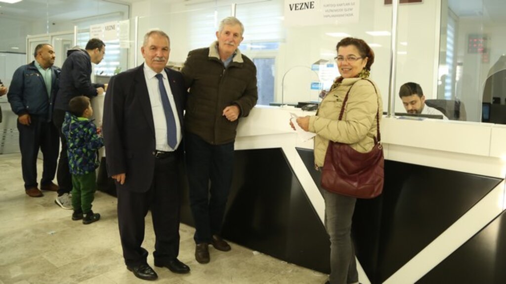 Başkan Demirtaş’tan Vergisini Ödeyene Teşekkür Geldi!