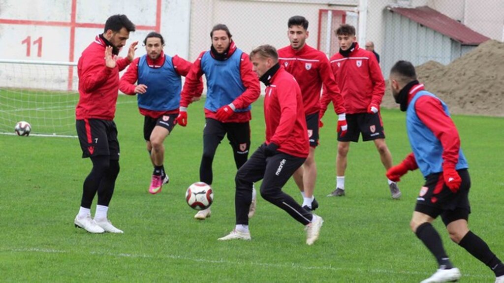 Samsunspor’da Gümüşhanespor Taktik Çalışması Yapıldı!