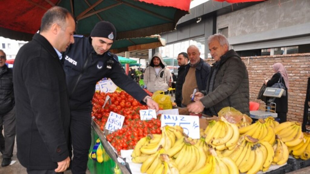 Terme'de Pazarlar Denetim Altında!