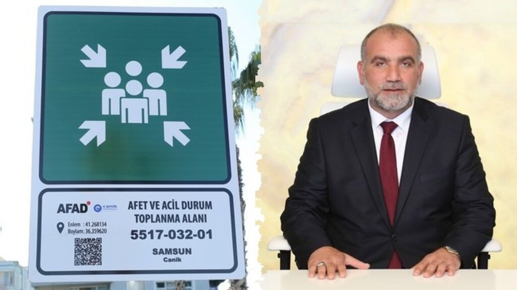 Canik’te Toplanma Alanlarını Belirlendi!