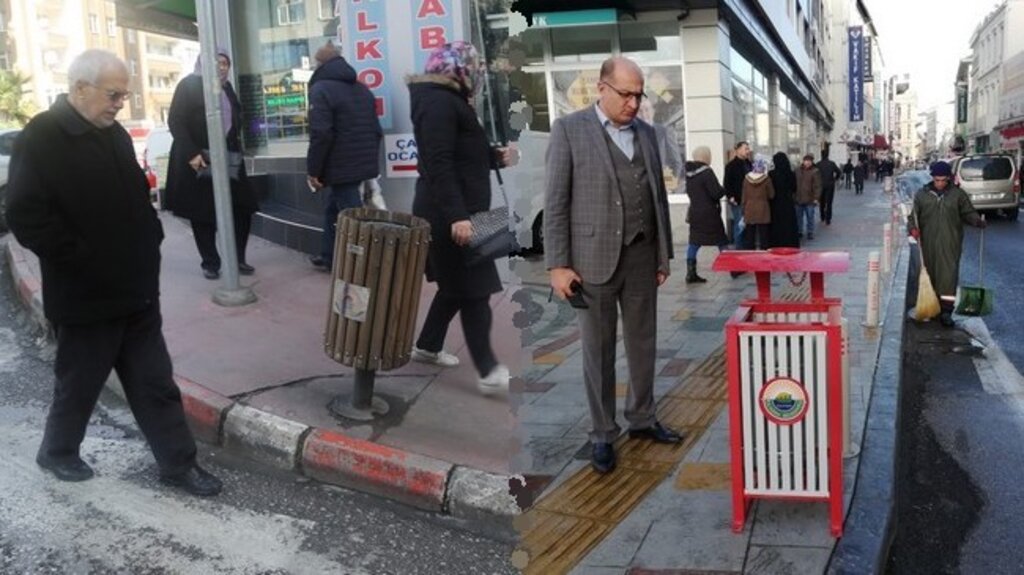 İlkadım’da Eskiyen Çöp Kutuları Yenileniyor!
