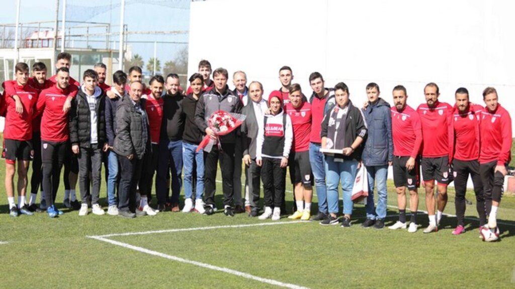 Samsunspor'a Ziyaretçi Akını Var!