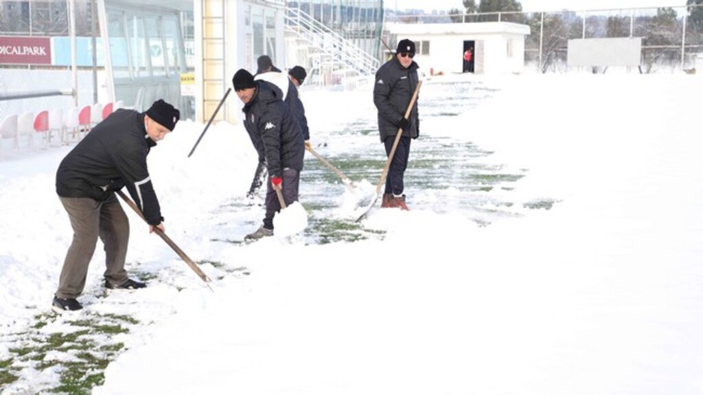 Nuri Asan Tesislerinde Kar Seferberliği!