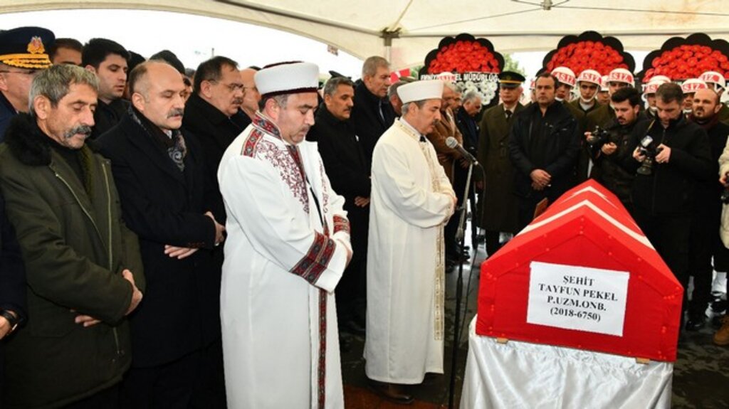 Samsun Şehidini Dualarla Uğurladı!