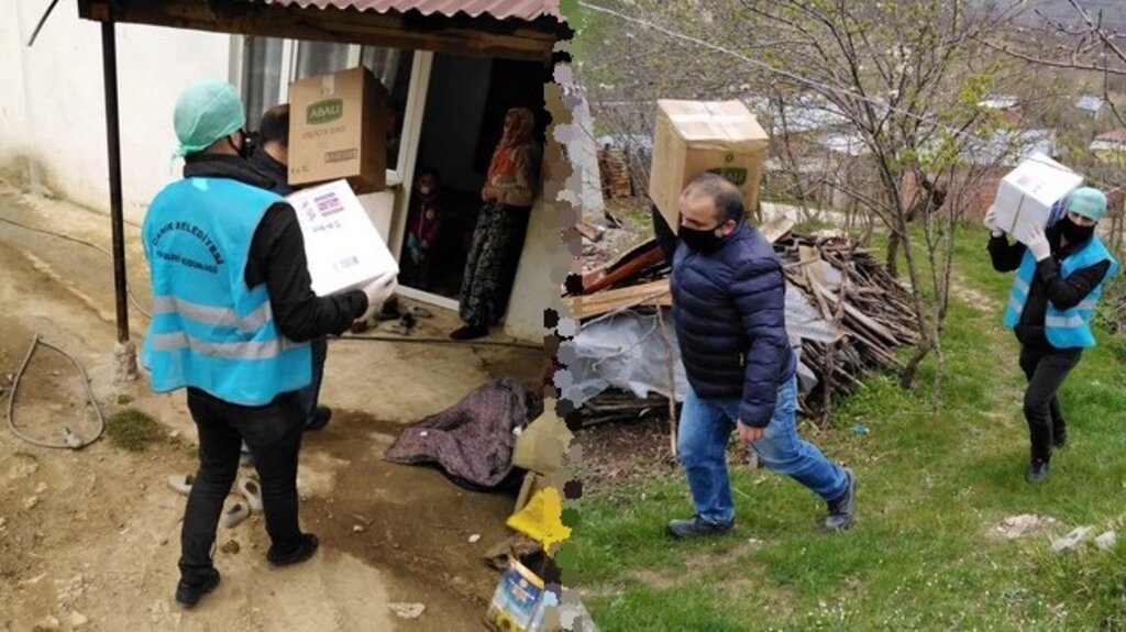 Canik Belediyesi 3 Bin Yardım Paketi Dağıttı!