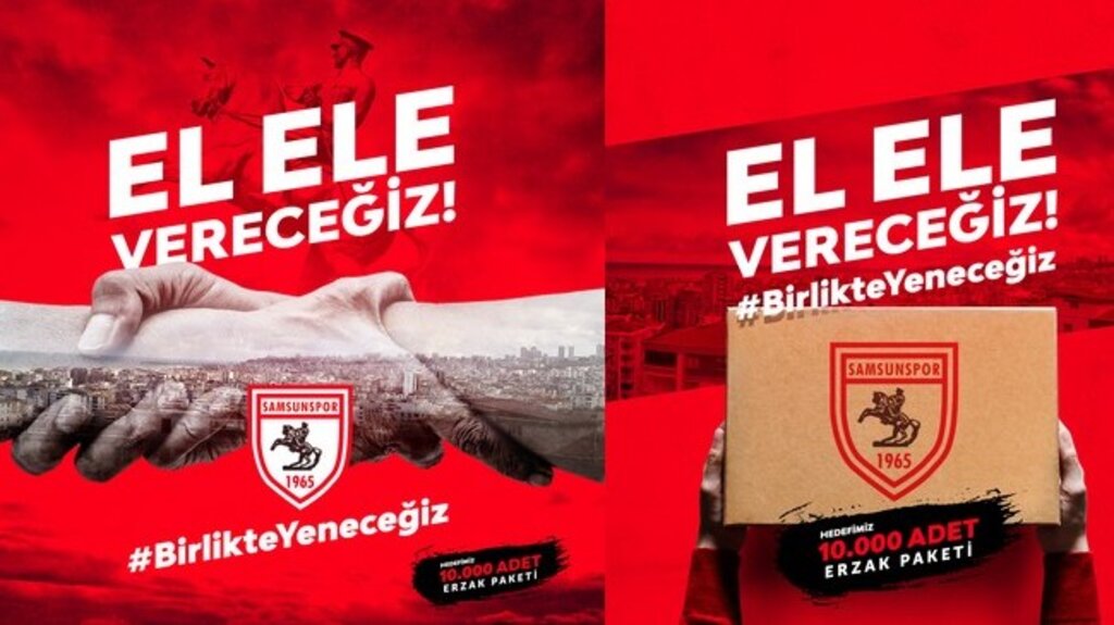 Samsunspor’da Hedef 10 Bin Ailenin İhtiyacını Karşılamak!