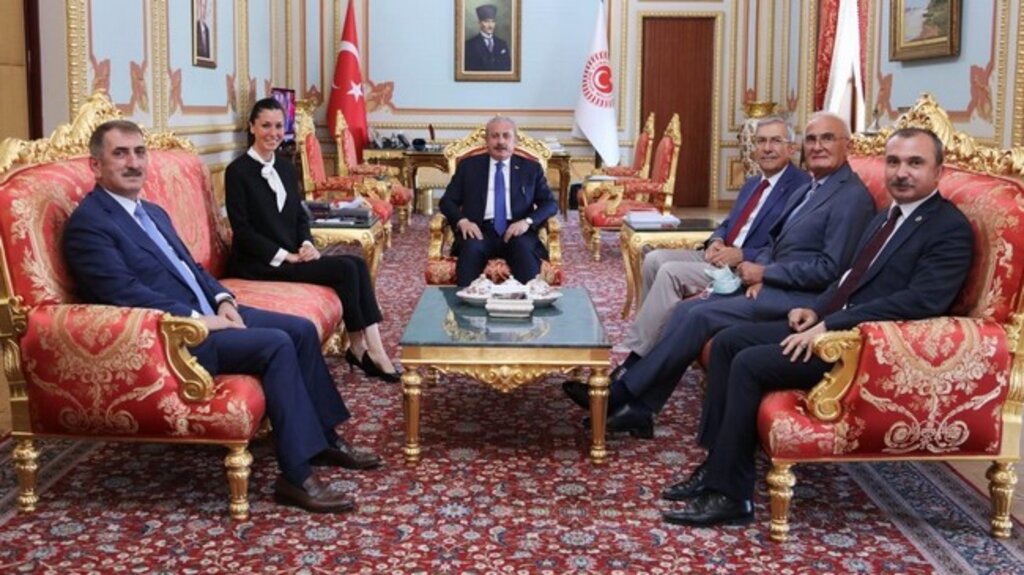 Samsun Milletvekillerinden TBMM Başkanı Şentop’a Ziyaret!
