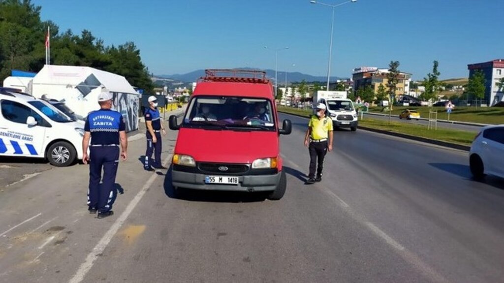 Samsun’da Toplu Taşıma Araçlarına Sıkı Denetim!