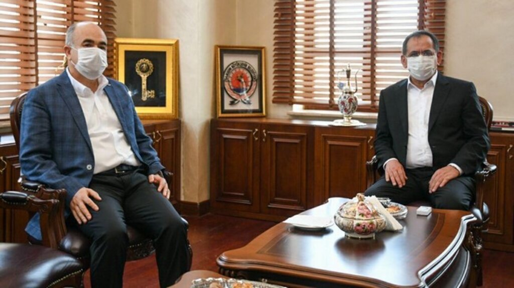 Vali Dağlı, Başkan Demir’i Ziyaret Etti!