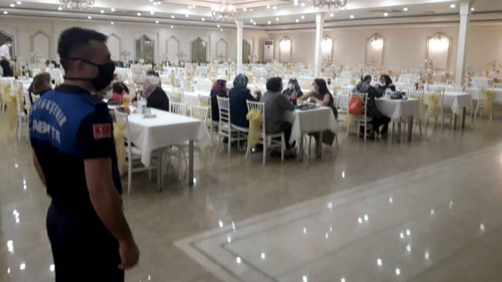 Zabıtadan Düğün Salonu Denetimi!