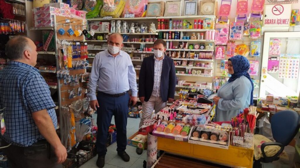 Başkan Sandıkçı Esnafı Ziyaret Etti!