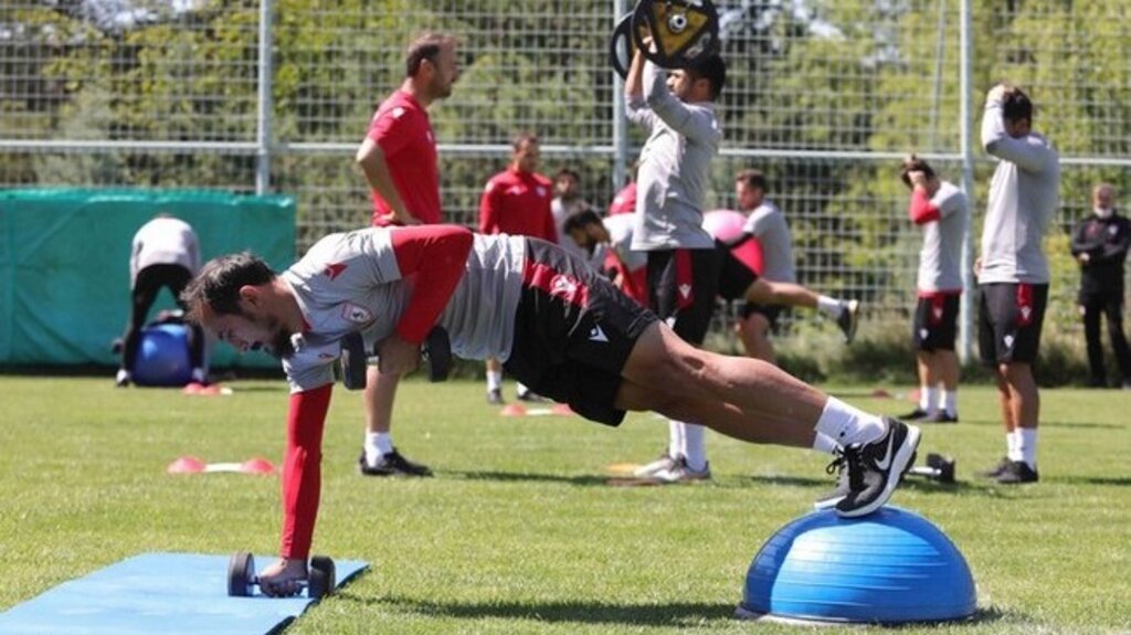 Samsunspor Bolu’da Sıkı Çalışıyor!