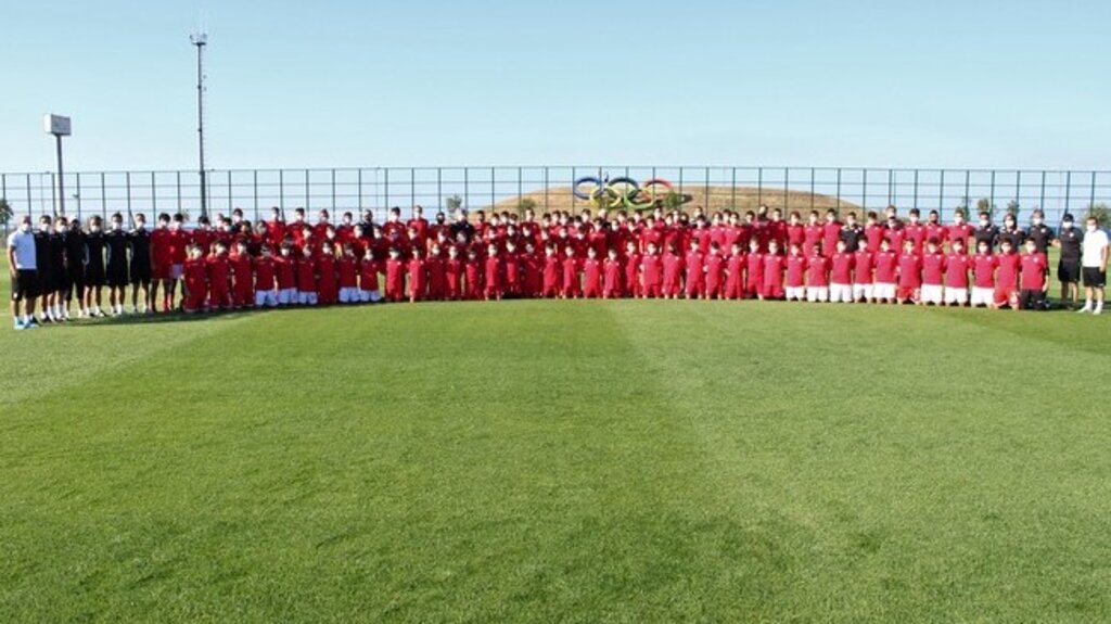 Samsunspor Futbol Akademi Yeni Tesislerinde Çalıştı! - VİDEOLU