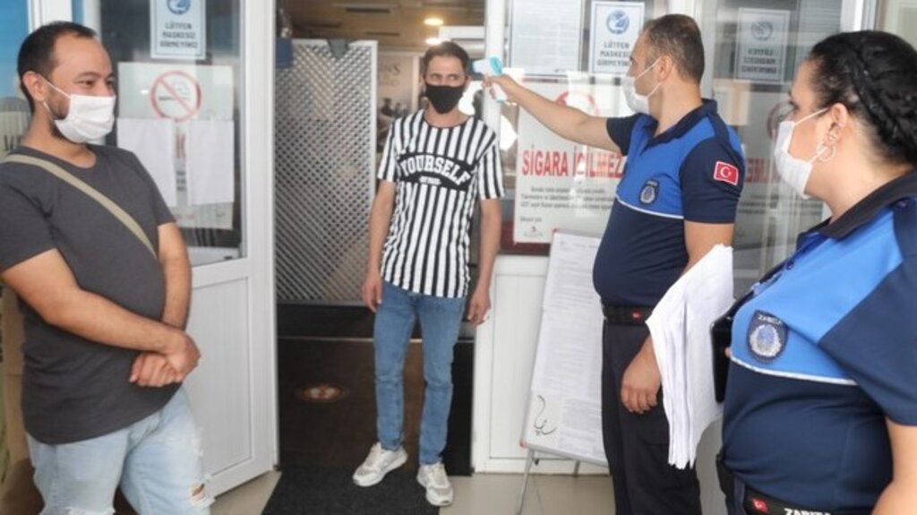 50 Zabıta İle İlkadım’da Korona Denetimi Yapıldı!