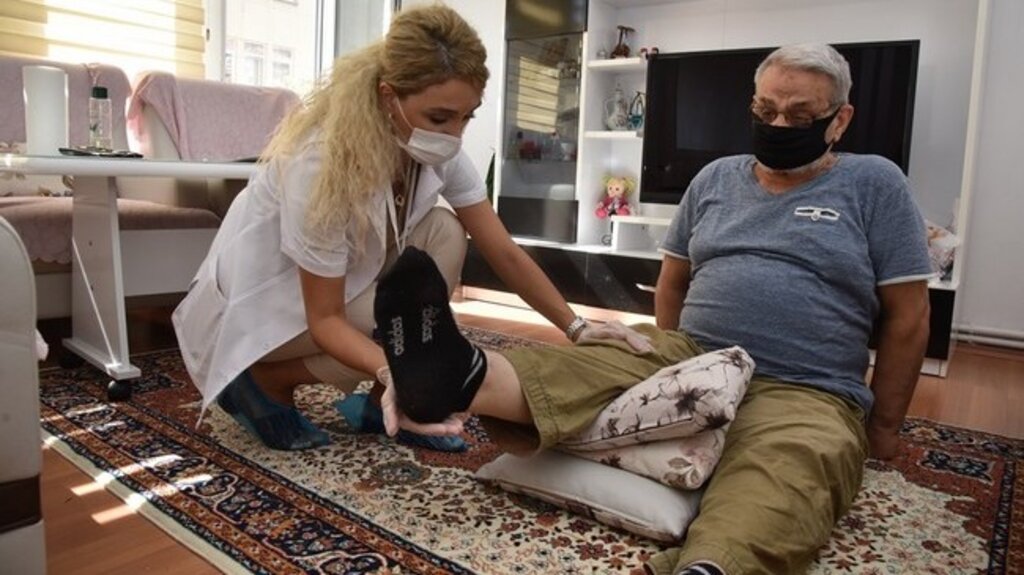 Samsun’da 65 Yaş Üstü Vatandaşlara Evinde ‘Fizyoterapi Seansı’!