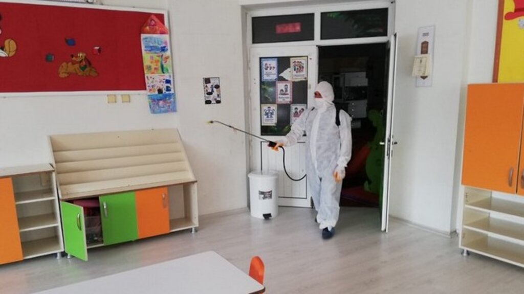 Terme Belediye'si Okulları Yüz Yüze Eğitime Hazırlıyor!