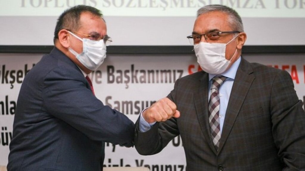 Samsun Büyükşehirde Toplu Sözleşme Sevinci!