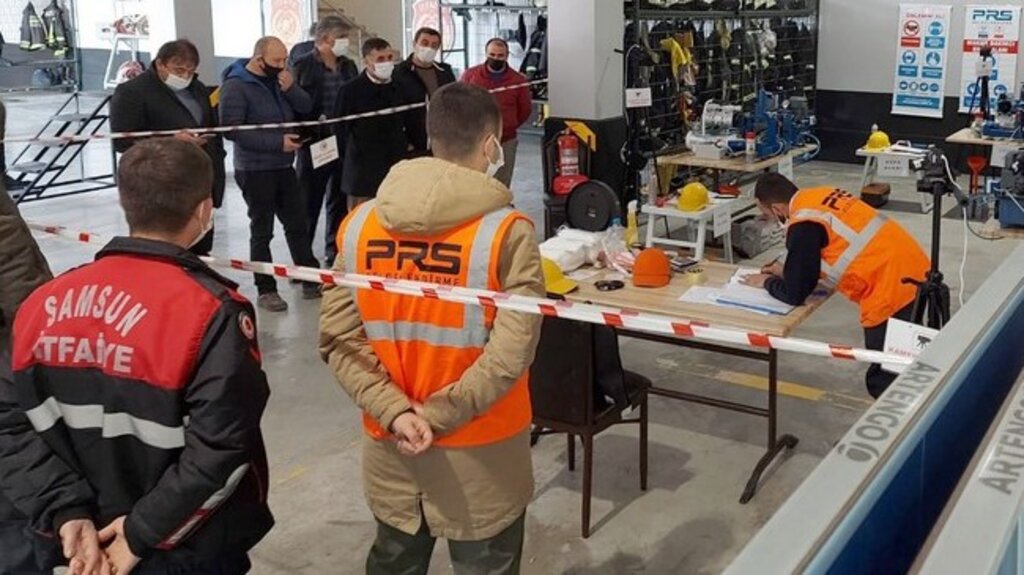 Samsun’da İtfaiye Personeline Eğitim!