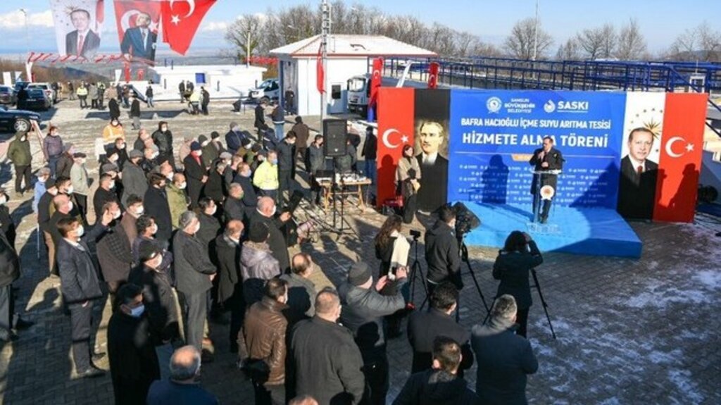 Samsun’un İki İlçesinde Daha İçme Suyu Arıtma Tesisi Hizmete Girdi!