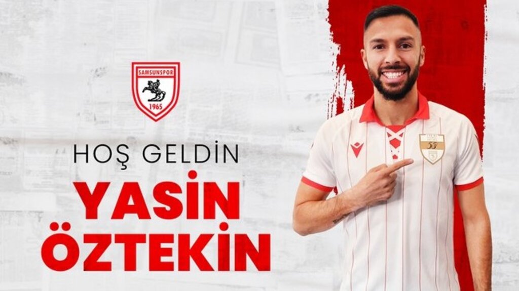Yılport Samsunspor Yasin Öztekin'in Transferini Duyurdu!
