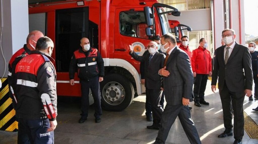 Başkan Demir, İtfaiye Teşkilatı İle Bir Araya Geldi!