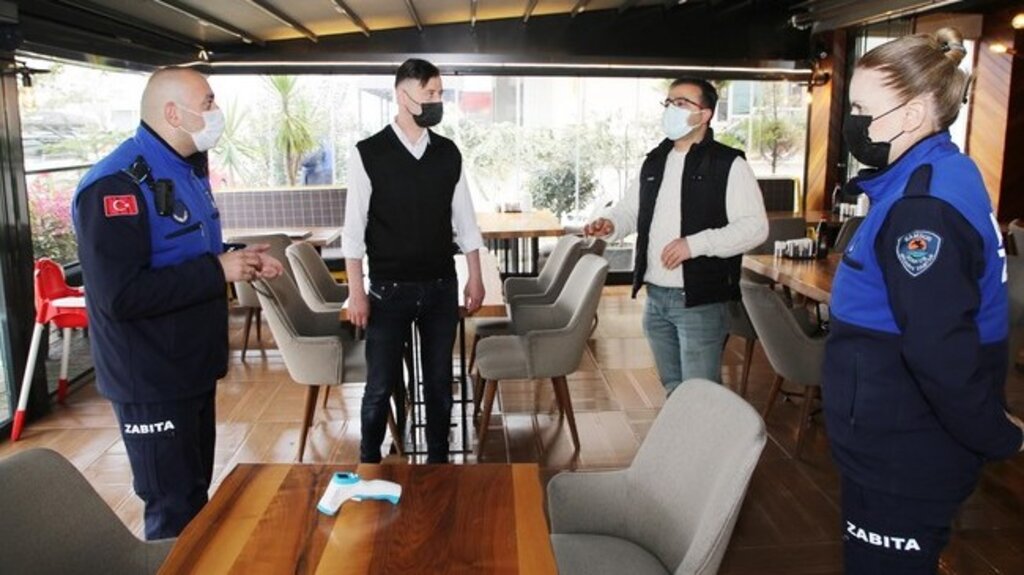Atakum’da Restoran Ve Kafelere Tedbir Denetimi!