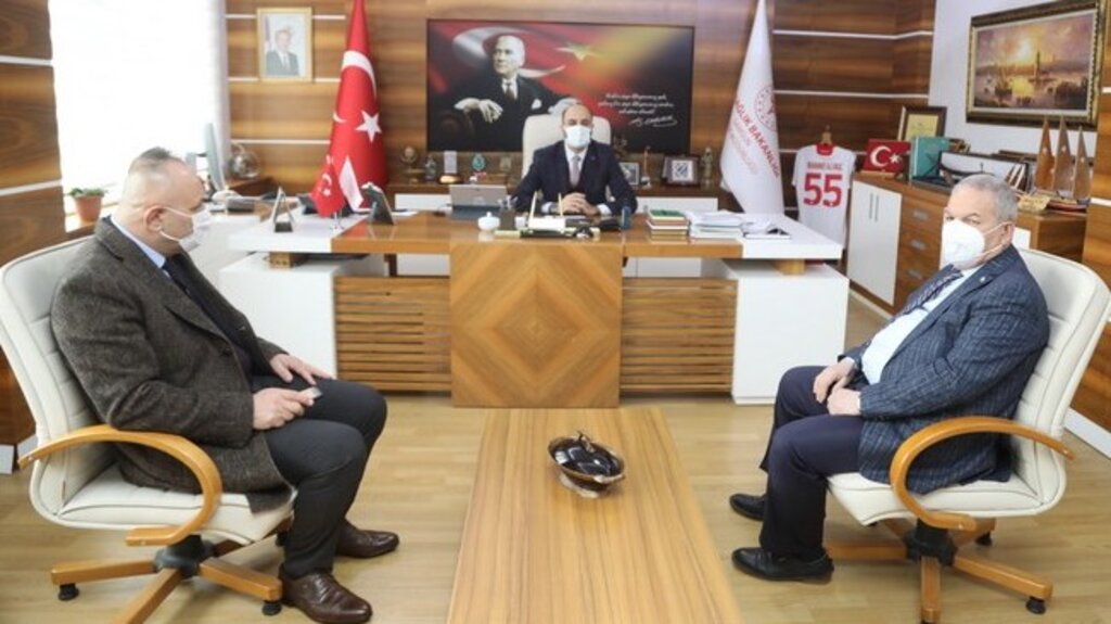 Başkan Demirtaş’tan İl Sağlık Müdürü Oruç’a Ziyaret!