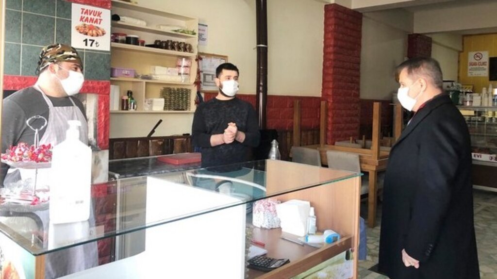 Başkan Deveci’den Taflan’da Esnafa Destek Ziyareti!