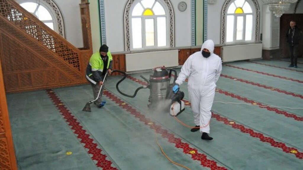 Canik’te Camiler Ramazan’a Hazırlanıyor!