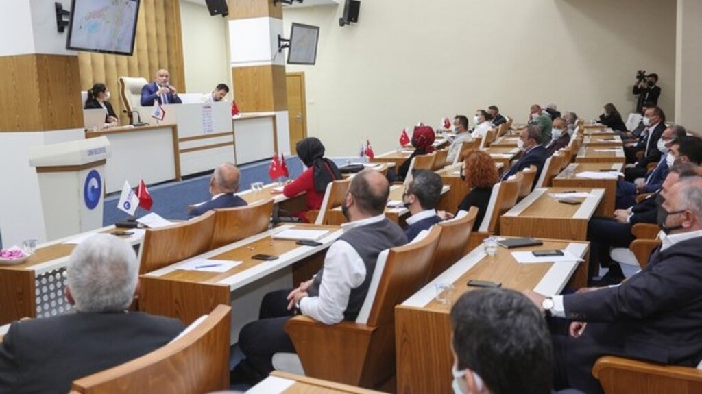 Canik Belediye Meclisi'nden Filistin’e Destek!