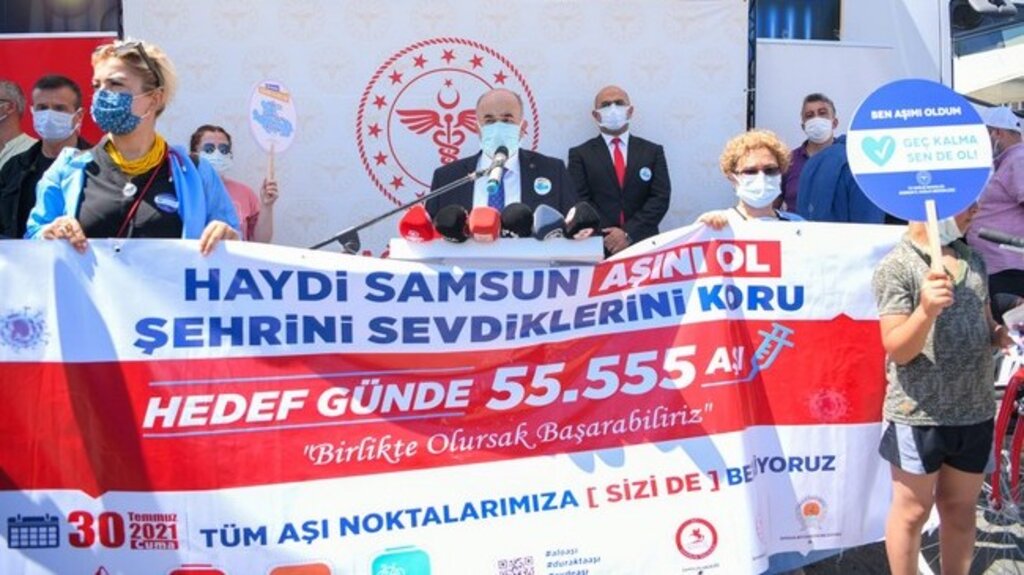 Samsun’da Ki Aşı Kampanyasında Hediye Dağıtılacak!