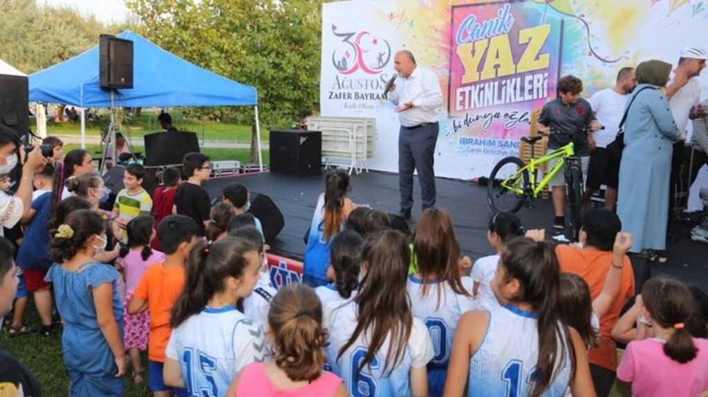 Canik Belediyesi Yaz Etkinliğiyle Coşturdu!