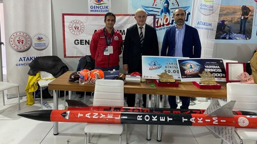 Tanyeli Roket Takımı’ndan TEKNOFEST 2021'de İkinci Şampiyonluk!