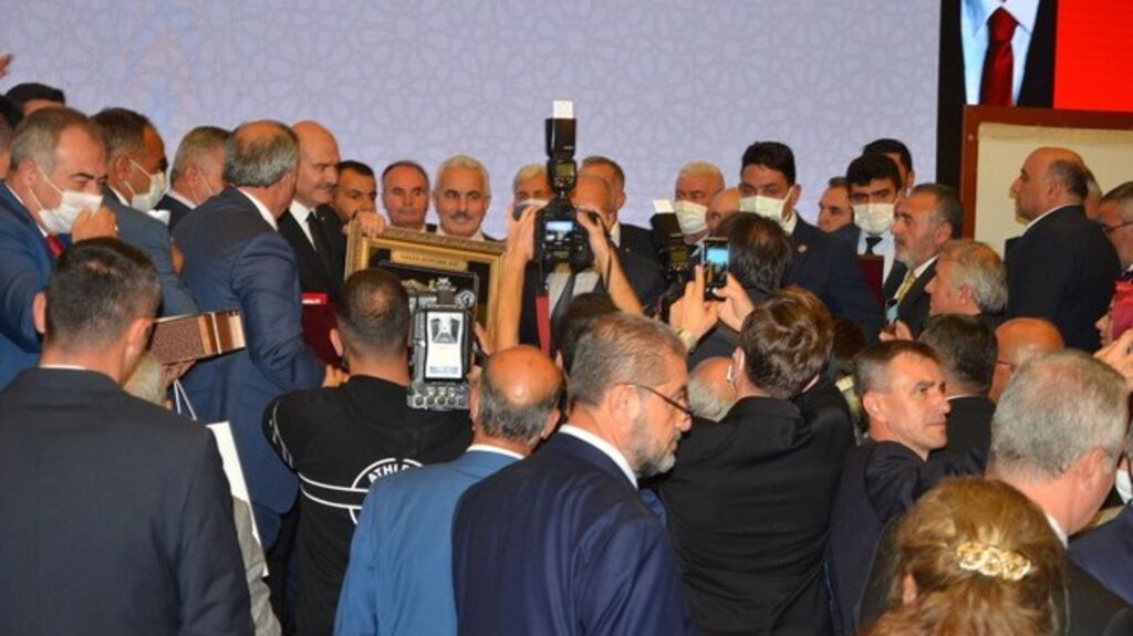 Samsunlu Muhtarlar Bakan Soylu ile Buluştu!
