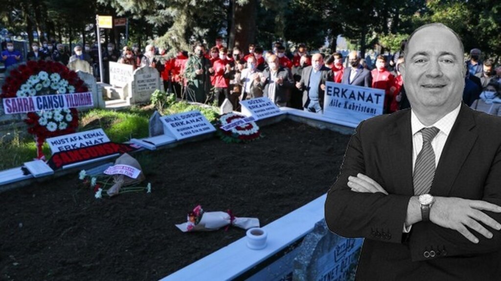 Mustafa Erkanat Kabri Başında Anıldı!